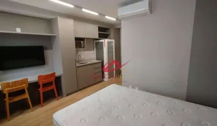 Studio com 1 dormitório para alugar, 45 m² por R$ 3.850,00/mês - Brooklin - São Paulo/SP