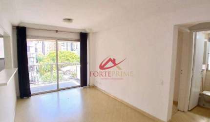 Apartamento com 1 dormitório para alugar, 47 m² por R$ 4.170,00/mês - Moema - São Paulo/SP