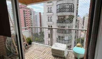 Apartamento com 1 dormitório à venda, 45 m² por R$ 615.000,00 - Moema - São Paulo/SP