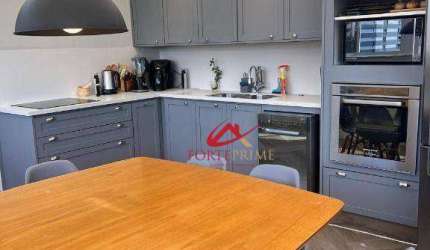 Apartamento com 2 dormitórios para alugar, 89 m² por R$ 9.370,00/mês - Campo Belo - São Paulo/SP