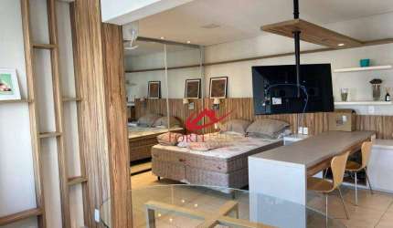 Apartamento com 1 dormitório para alugar, 40 m² por R$ 4.383,00/mês - Campo Belo - São Paulo/SP