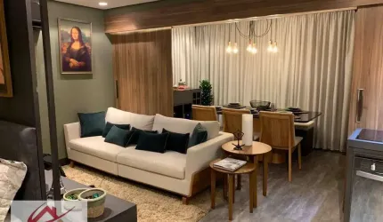 Apartamento com 1 dormitório para alugar, 43 m² por R$ 6.210,00/mês - Campo Belo - São Paulo/SP