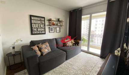 Apartamento com 3 dormitórios, 100 m² - venda por R$ 2.200.000,00 ou aluguel por R$ 10.460,00/mês - Brooklin - São Paulo/SP