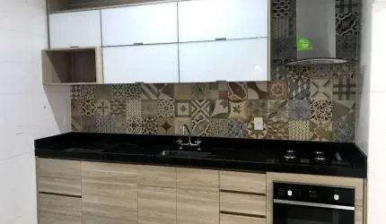 Apartamento com 3 dormitórios à venda, 96 m² por R$ 880.000,00 - Vila Scarpelli - Santo André/SP