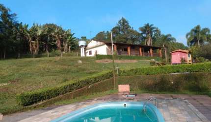 Chácara com 18.000 m² - Piscina - 2 Casas à venda por R$ 1.270.000 - Riacho Grande - São Bernardo do Campo/SP
