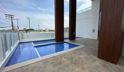 Apartamento com 2 dormitórios à venda, 71 m² por R$ 420.000 - Nova Mirim - Praia Grande/SP