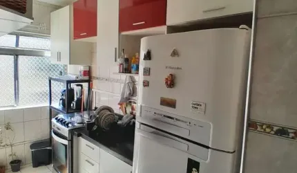 Apartamento Mobiliado com 1 dormitório à venda, 48 m² por R$ 230.000 - Taboão - São Bernardo do Campo/SP