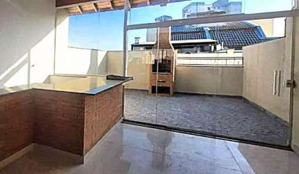 Cobertura, 107 m² - venda por R$ 560.000,00 ou aluguel por R$ 4.404,17/mês - Campestre - Santo André/SP