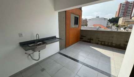 Cobertura, 150 m² - venda por R$ 1.100.000,00 ou aluguel por R$ 5.145,00/mês - Vila Euclides - São Bernardo do Campo/SP
