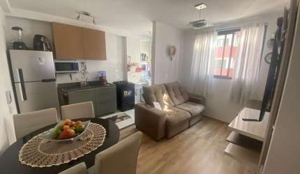 Apartamento mobiliado com 2 dormitórios à venda, 39 m² por R$ 345.000 - Vila Aquilino - Santo André/SP