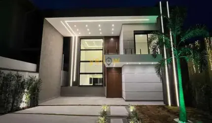 Casa Luxuosa em Arujá Ville: 6 Dormitórios, 7 Banheiros