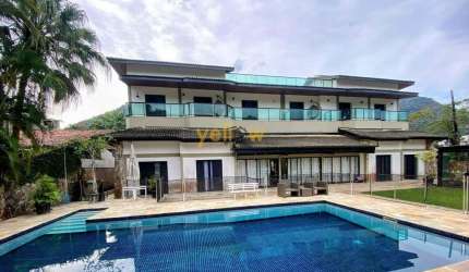 Casa de Luxo em Condomínio na Praia do Lázaro - Ubatuba para Alugar