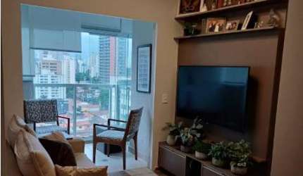 Apartamento para Venda em São Paulo, Chácara Santo Antônio (Zona Sul), 2 dormitórios, 1 banheiro, 1 vaga