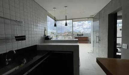 Cobertura para Venda em Belo Horizonte, Buritis, 2 dormitórios, 1 suíte, 3 banheiros, 3 vagas