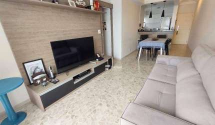 Apartamento com 2 dormitórios à venda, 90 m² por R$ 650.000,00 - Pitangueiras - Guarujá/SP