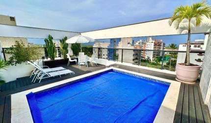 Cobertura com 4 dormitórios, 250 m² -  Riviera de São Lourenço - Bertioga/SP