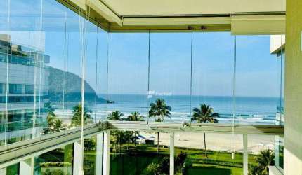 Apartamento com 4 dormitórios para alugar, 221 m² dia - Módulo 07 - Jequitibás - Bertioga/SP