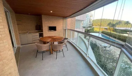 Apartamento com 3 dormitórios à venda, 156 m² por R$ 6.400.000,00 - Riviera de São Lourenço - Bertioga/SP