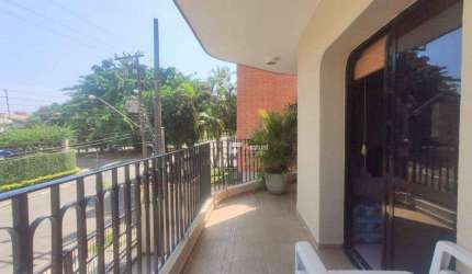 Apartamento com 3 dormitórios à venda, 119 m² por R$ 550.000,00 - Enseada - Guarujá/SP