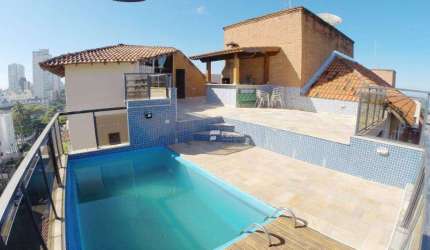 Cobertura com 3 dormitórios à venda, 174 m² por R$ 780.000,00 - Enseada - Guarujá/SP