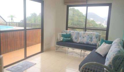 Cobertura com 4 dormitórios à venda, 268 m² por R$ 1.800.000,00 - Enseada - Guarujá/SP