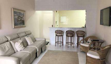 Apartamento com 3 dormitórios à venda, 92 m² por R$ 390.000,00 - Enseada - Guarujá/SP