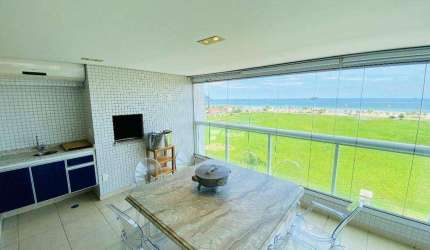 Apartamento vista para o mar 4 suítes e 3 vagas demarcadas