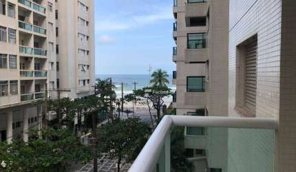 Apartamento com 3 dormitórios à venda, 140 m² por R$ 750.000,00 - Pitangueiras - Guarujá/SP