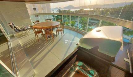 Apartamento com 4 dormitórios à venda, 224 m² por R$ 2.500.000,00 - Enseada - Guarujá/SP