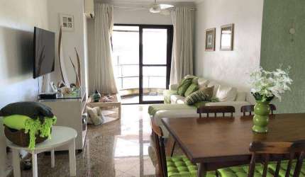 Cobertura com 2 dormitórios à venda, 123 m² por R$ 690.000,00 - Tombo - Guarujá/SP