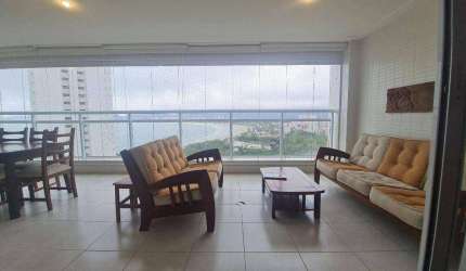Apartamento com 3 dormitórios à venda, 158 m² por R$ 1.800.000,00 - Enseada - Guarujá/SP