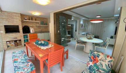 Apartamento com 2 dormitórios à venda, 92 m² por R$ 700.000,00 - Enseada - Guarujá/SP