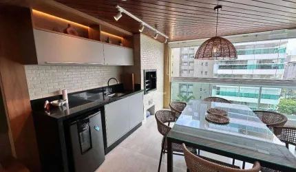 Apartamento com 4 dormitórios à venda, 237 m²  - Riviera de São Lourenço - Bertioga/SP
