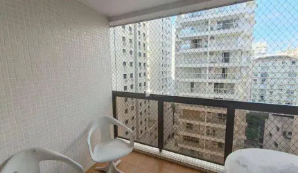 Apartamento com 3 dormitórios à venda, 107 m² por R$ 595.000,00 - Pitangueiras - Guarujá/SP