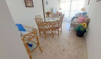 Apartamento com 2 dormitórios à venda, 97 m² por R$ 585.000,00 - Pitangueiras - Guarujá/SP