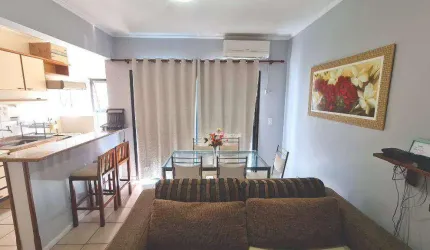 Apartamento com 2 dormitórios à venda, 72 m² por R$ 550.000,00 - Pitangueiras - Guarujá/SP