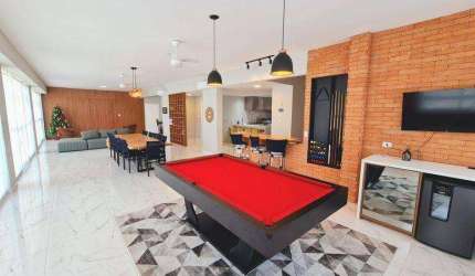 Apartamento com 6 dormitórios à venda,  por R$ 2.500.000,00 - Pitangueiras - Guarujá/SP.