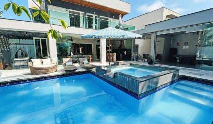 Casa com 5 suítes à venda, 457 m²  - Riviera de São Lourenço - Bertioga/SP