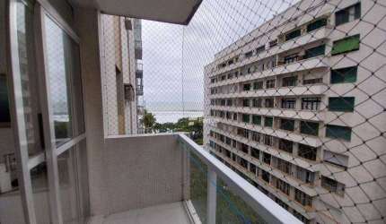 Apartamento com 3 dormitórios à venda, 117 m² por R$ 680.000,00 - Pitangueiras - Guarujá/SP