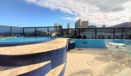 Cobertura com 3 dormitórios à venda, 170 m² por R$ 950.000,00 - Enseada - Guarujá/SP