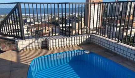 Cobertura com 3 dormitórios à venda, 140 m² por R$ 650.000,00 - Enseada - Guarujá/SP