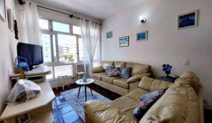 Apartamento com 2 dormitórios à venda, 90 m² por R$ 365.000,00 - Enseada - Guarujá/SP