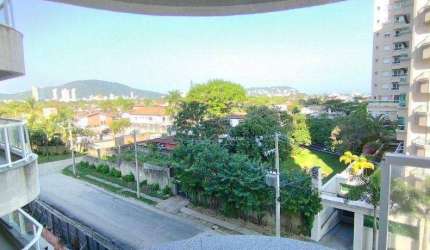 Apartamento com 1 quarto à venda, 55 m² por R$ 335.000 - Enseada - Guarujá/SP