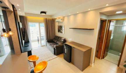 Apartamento com 1 dormitório à venda, 55 m² por R$ 485.000,00 - Enseada - Guarujá/SP