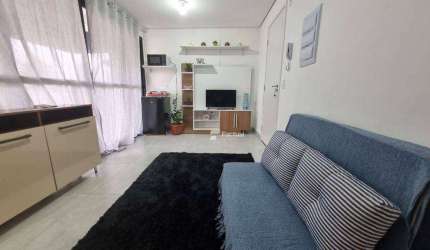 Apartamento com 1 dormitório à venda, 27 m² por R$ 400.000,00 - Enseada - Guarujá/SP