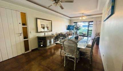 Apartamento com 3 dormitórios à venda, 130 m² por R$ 630.000,00 - Enseada - Guarujá/SP