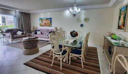 Apartamento com 4 dormitórios à venda, 240 m² por R$ 1.600.000,00 - Pitangueiras - Guarujá/SP