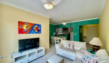 Apartamento com 3 dormitórios à venda, 110 m² por R$ 390.000,00 - Enseada - Guarujá/SP