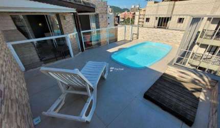Cobertura com 3 dormitórios à venda, 240 m² por R$ 690.000,00 - Enseada - Guarujá/SP