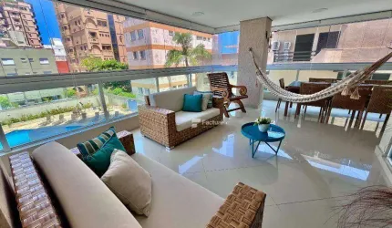 Apartamento com 3 dormitórios à venda, 143 m² por R$ 1.280.000,00 - Enseada - Guarujá/SP